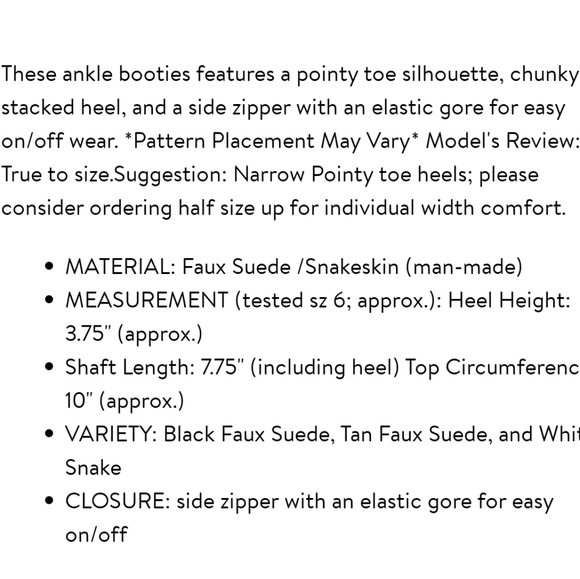 LAST CHANCE! Snakeskin Print Ankle Boots - Picture 11 of 14